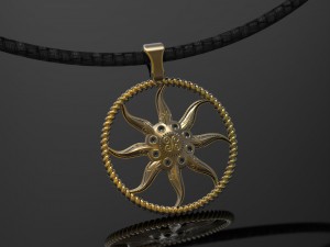 pendant star of the asura 3D Print Model