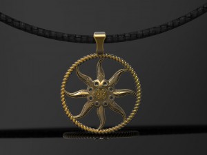 Pendant star of the asura 3D प्रिंट मॉडल