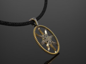 Pendant star of the asura 3D प्रिंट मॉडल