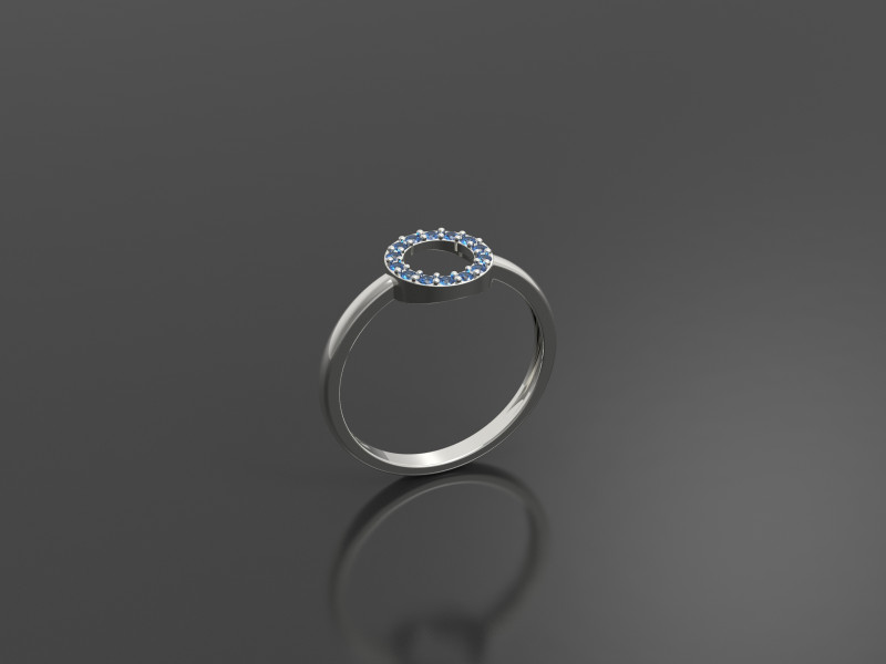 Circle ring 3D Принт Модель .c4d .max .obj .3ds .fbx .stl .blend 