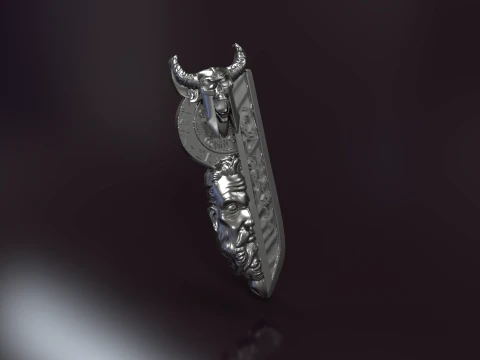 Viking Warrior 3D Model