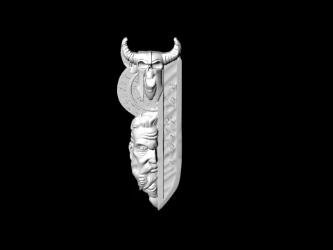 Viking Warrior 3D Model