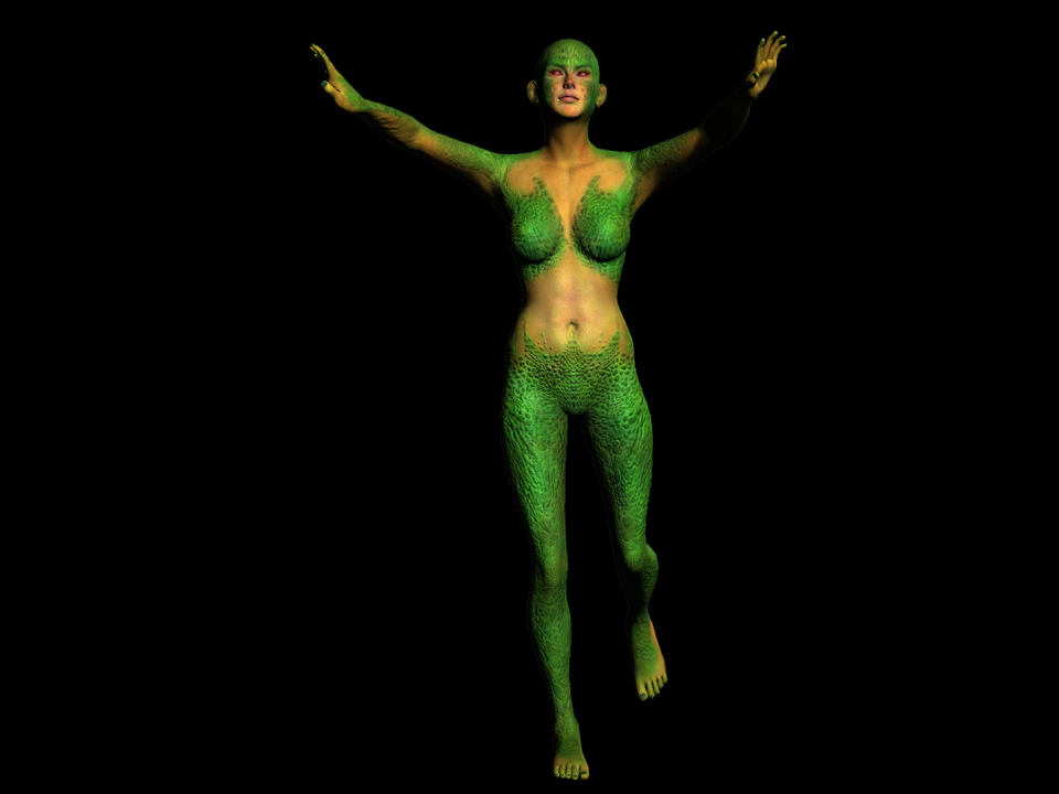 aliean characters 3D Model .c4d .max .obj .3ds .fbx .stl .blend 