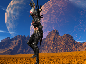 alien characters 3D Model