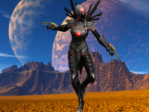 alien characters 3D Model