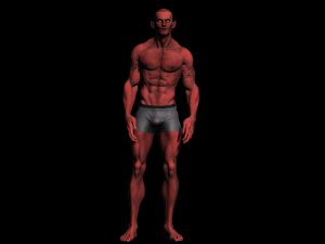 hero man 3D Model