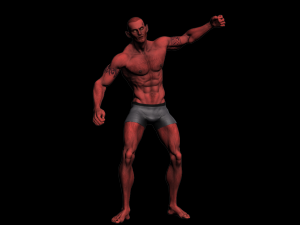 hero man 3D Model
