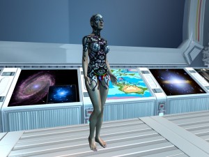 robot woman 3D Model