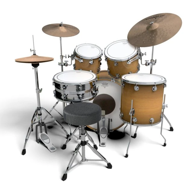 bateri seti 3D Model .c4d .max .obj .3ds .fbx .stl .blend 