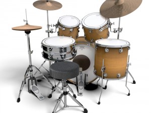 drum kit 3D Model