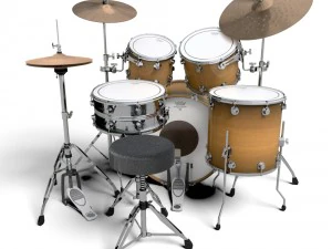 bateri seti 3D Model