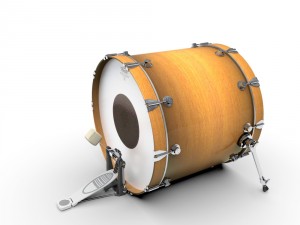 drum kit 3Dモデル