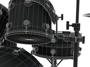 bateri seti 3D Model