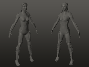elf character 3D Model