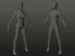 персонаж ельфа 3D Модель