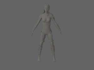 elf character Model 3D