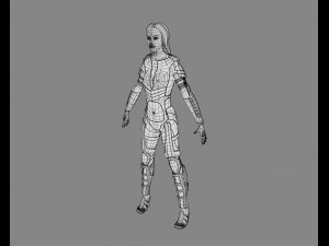 elf character Model 3D