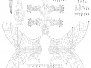 dragon Model 3D