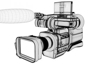 c&acirc;mera sony Modelo 3D