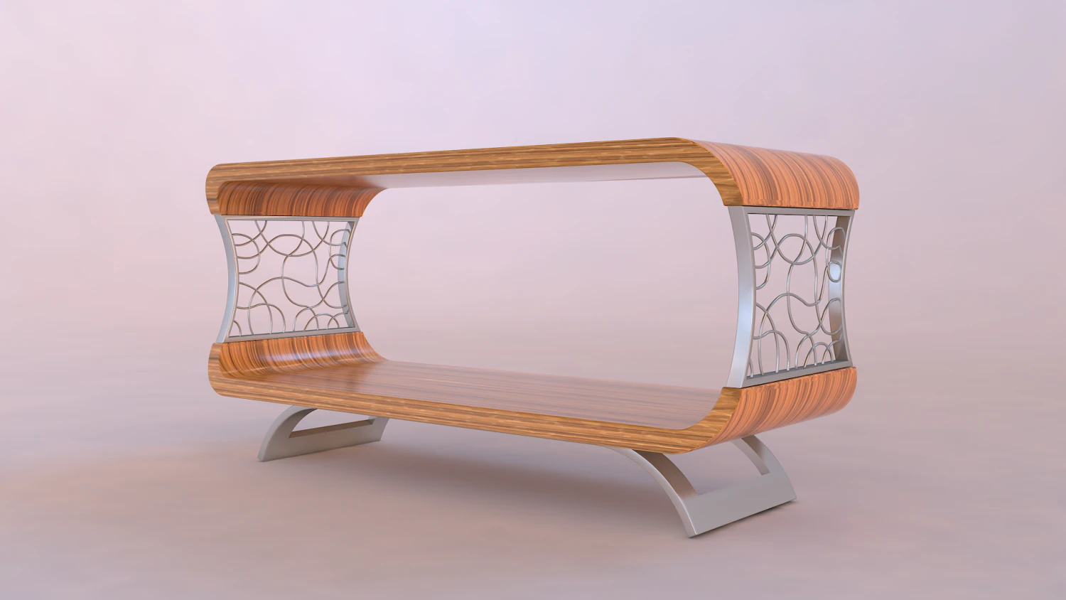simple coffee table 3D Model .c4d .max .obj .3ds .fbx .stl .blend 