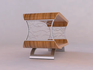 simple coffee table 3D Model