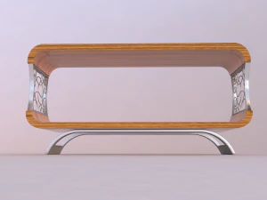 simple coffee table 3D Model