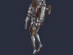 futuristic diver 3D मॉडल