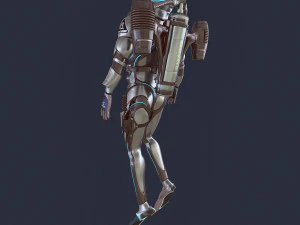 futurystyczny nurek Model 3D