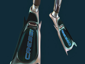 futuristic diver 3D मॉडल