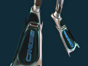 futurystyczny nurek Model 3D