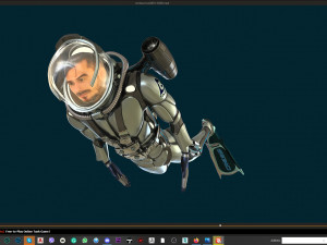 futuristic diver 3D मॉडल