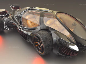 maserati diablo 3D Model