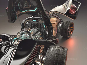 maserati diablo 3D Model