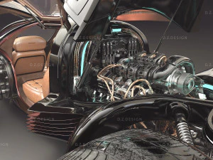 maserati diablo 3D Model