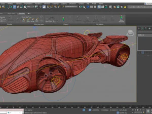 maserati diablo 3D Model