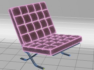 chair 3D मॉडल