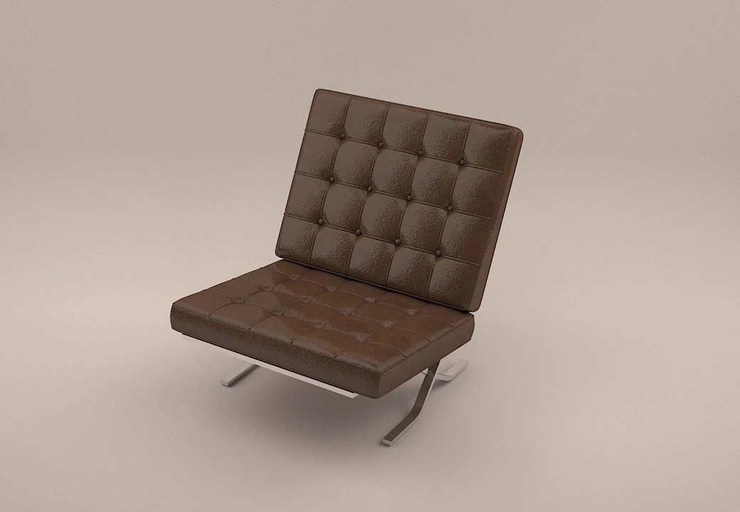 chair 3D Model .c4d .max .obj .3ds .fbx .stl .blend 
