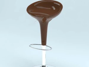 Bombo bar stool 3D Model