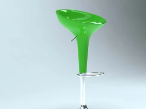 Bombo bar stool 3D Model