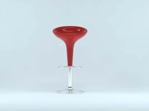 Bombo bar stool 3D Model
