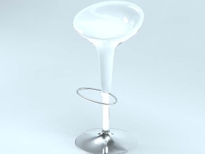 Bombo bar stool 3D Model