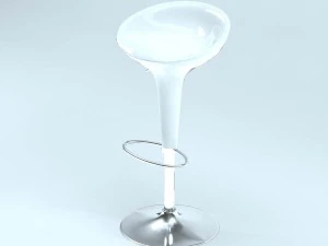 Bombo bar stool 3D Model