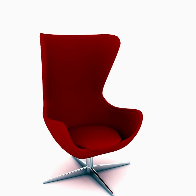egg Model 3D .c4d .max .obj .3ds .fbx .stl .blend 