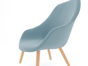 about a lounge chair aal92 3D 모델