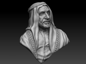 Arab sheik 3D Print Model