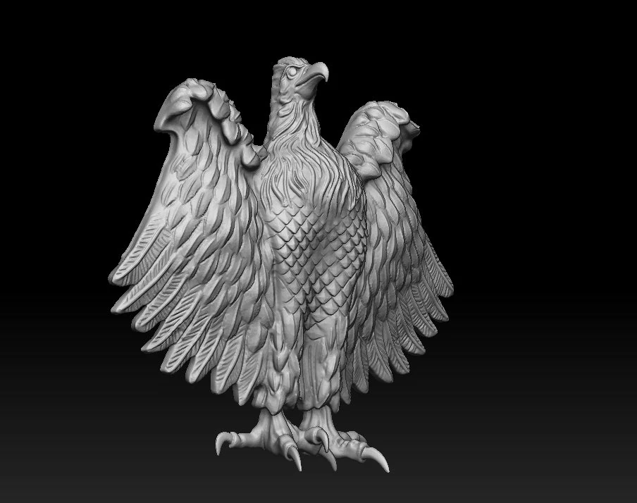 eagle 3D Print Model .c4d .max .obj .3ds .fbx .stl .blend 