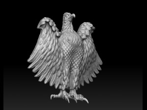 eagle Modelo de impresión 3D