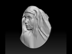 santa angela de la cruz 3D Print Model
