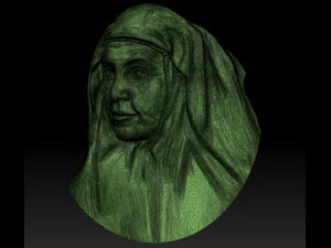 santa angela de la cruz 3D Print Model