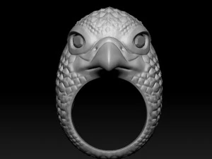 鹰环 3D 打印模型